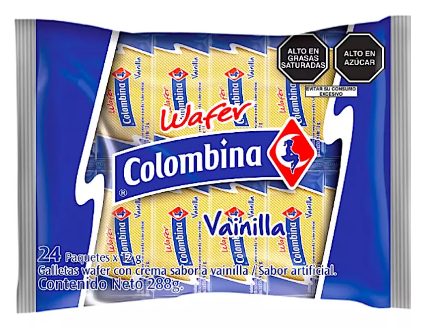 Mini Wafer Vainilla x 24 UND